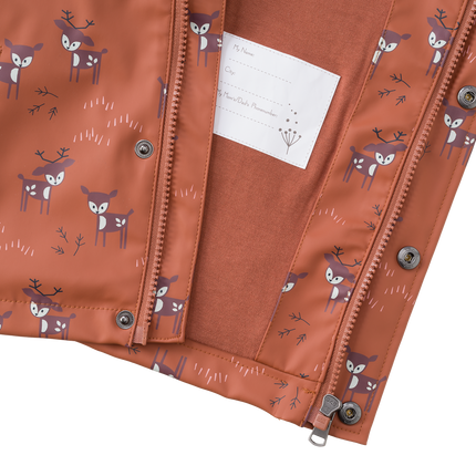 Fresk Regenjas Deer Copper