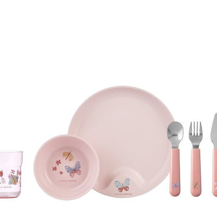 Little Dutch Kinderservies Set Mio 6 delig Flowers & Butterflies