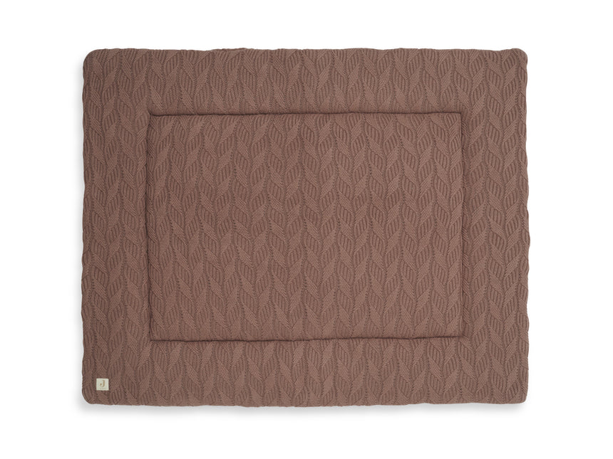 Jollein Boxkleed Spring Knit Chestnut 75x95cm