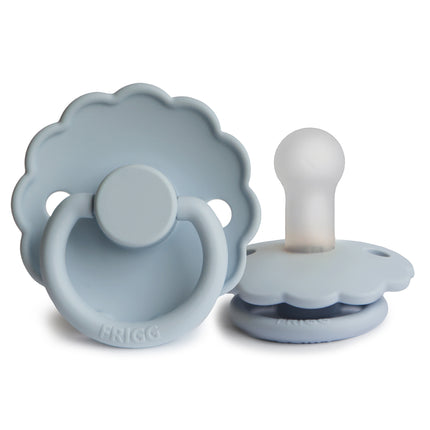 Frigg Speen Maat 2 Daisy Powder Blue Silicone