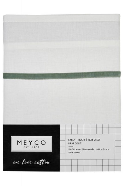 Meyco Ledikantlaken Bies Velvet Forest Green