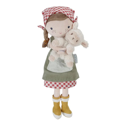 Little Dutch Knuffelpop Boerin Rosa met Schaap