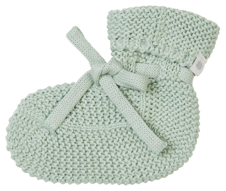 Noppies Babyslofjes Nelson Grey Mint