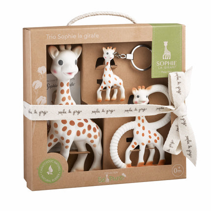 Sophie de Giraf Geschenkdoosje Set Giraffe 3 delig