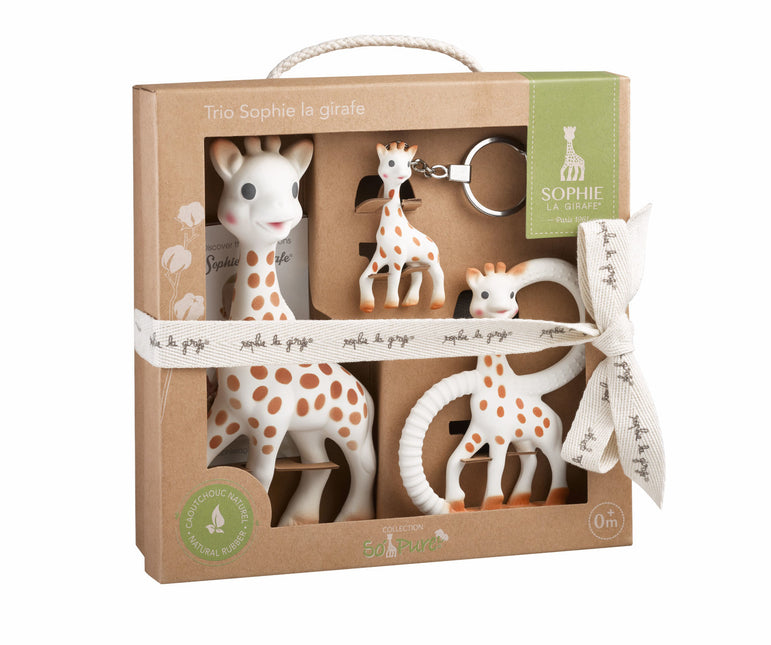 Sophie de Giraf Geschenkdoosje Set Giraffe 3 delig