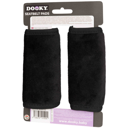 Dooky Gordelbeschermer Black 2St