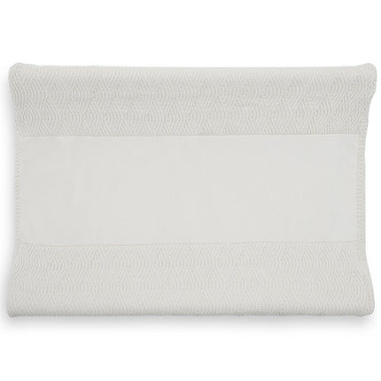 Jollein Aankleedkussenhoes River Knit Cream White 50x70cm