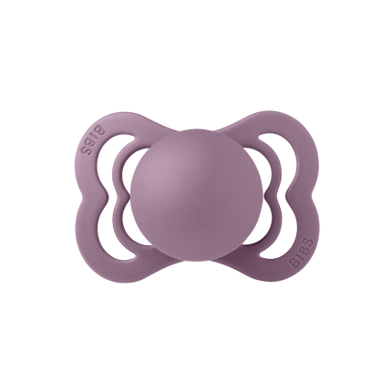 BIBS Speen Maat 2 Silicone Supreme Mauve