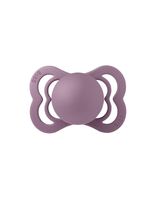 BIBS Speen Maat 2 Silicone Supreme Mauve