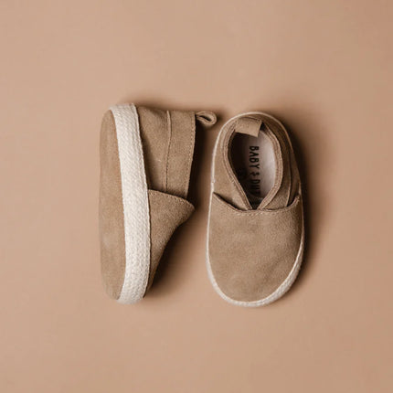 Baby Dutch Baby Schoentjes Lou Sand Suede