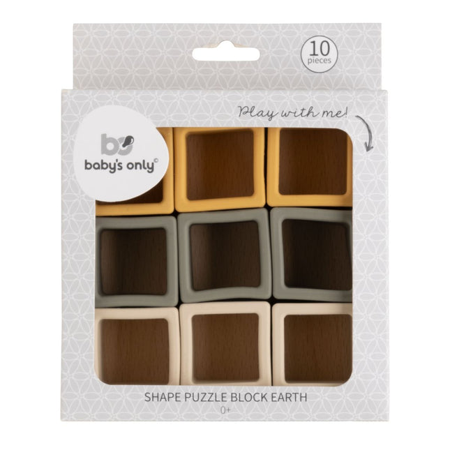 Baby's Only Puzzel Blok Earth