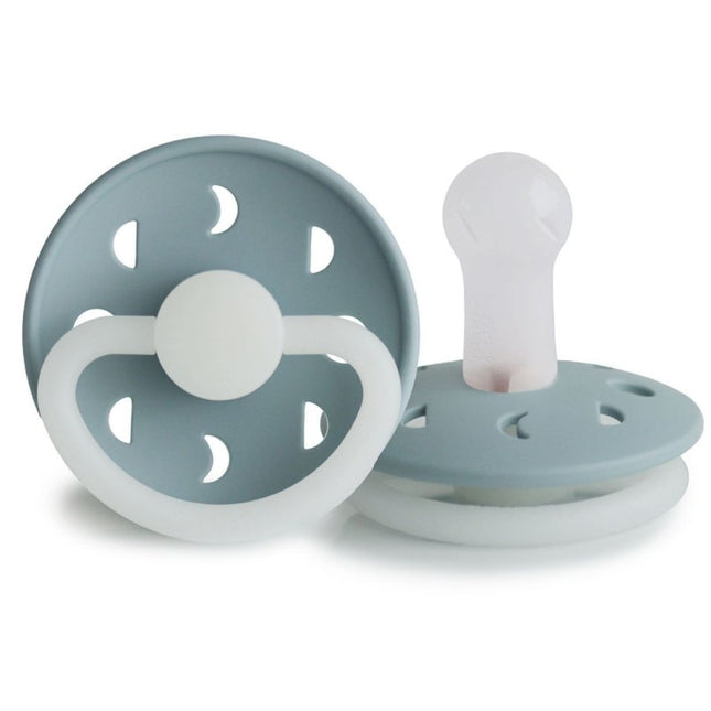 Frigg Speen Maat 2 Moon Night Stone Blue Silicone