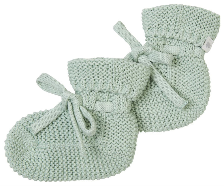 Noppies Babyslofjes Nelson Grey Mint