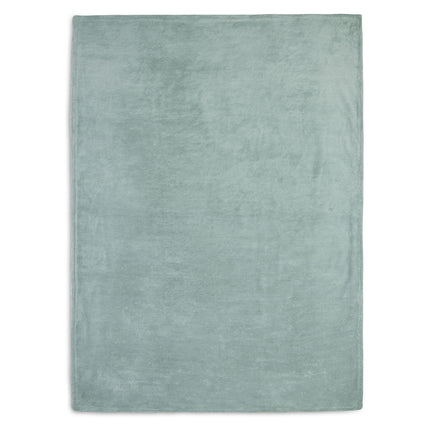 Jollein Ledikantdeken Basic Knit Forest Green/Fleece 100x150cm