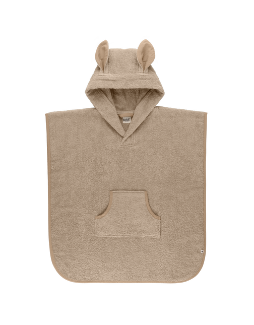 BIBS Badcape Baby Poncho Kangaroo Vanilla