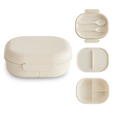 Mushie Lunchbox Ivory