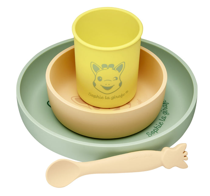 Sophie de Giraf Kinderservies 4St