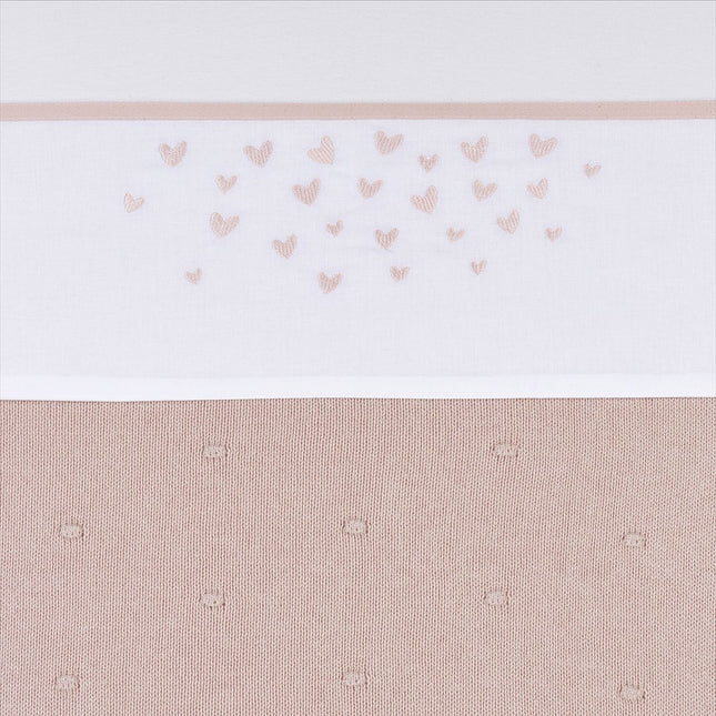 Meyco Wieglaken Hearts Soft Pink 75X100cm