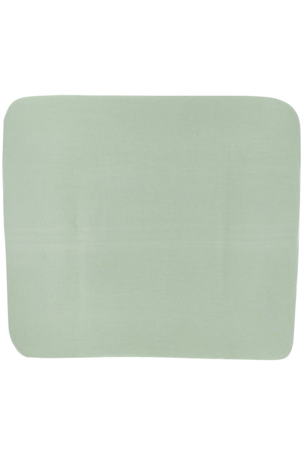 Meyco Aankleedkussenhoes 3K Basic Jersey Stone Green