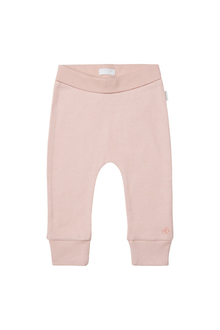 Noppies Baby Broekje Comfort Rib Naura Rose Smoke