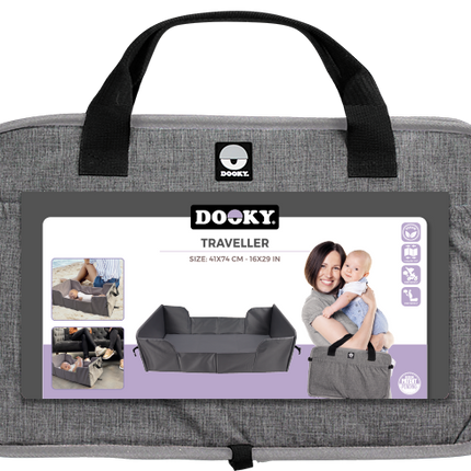 Dooky Campingbedje Baby Grey Melange