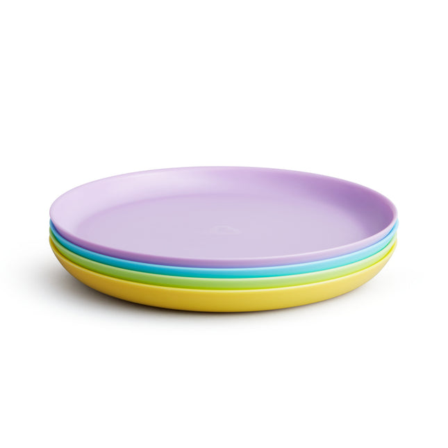 Munchkin 4pk Multi Coloured Feeding Plates