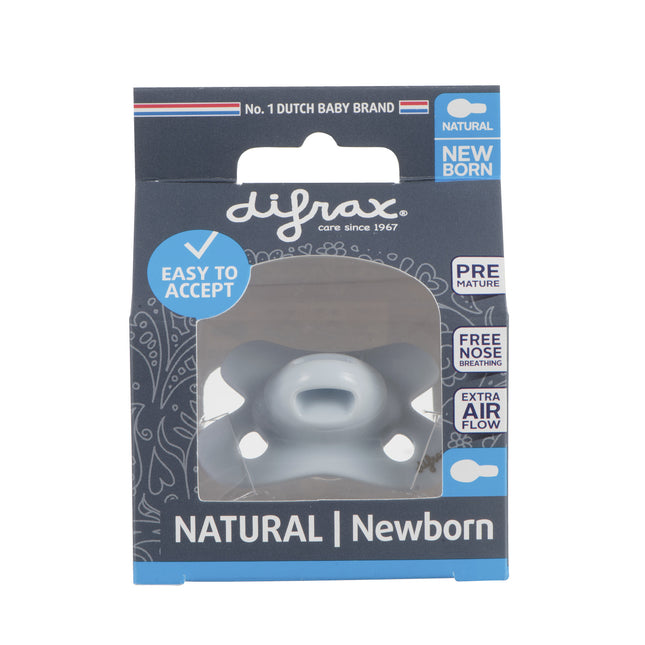 Difrax Speen -2+2 Uni Naturel Ice Blauw