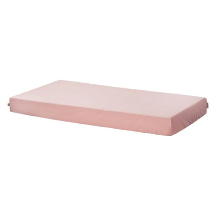 Noppies Hoeslaken Tiny Dot Popeline Voor Babybed Misty Rose