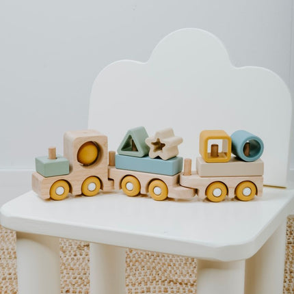 Baby's Only Houten Speelgoed Trein Swirl