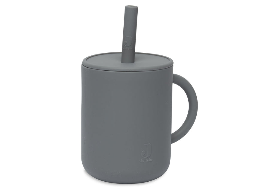 Jollein Drinkbeker Silicone Storm Grey