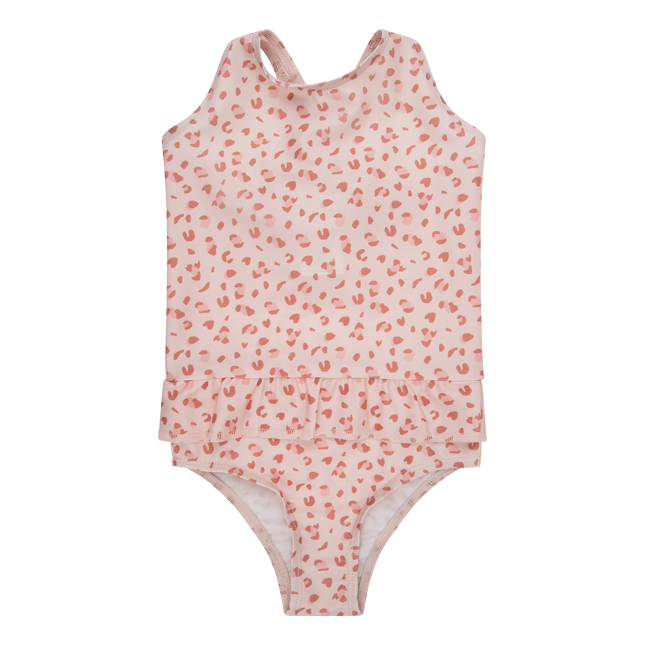 Swim Essentials Maillot de bain Enfant Panther Print Old Pink