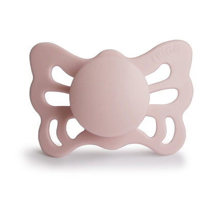 Frigg Speen Maat 1 Butterfly Anatomical Blush Silicone