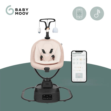 Babymoov Baby Swing Swoon Evolution Connect Mocca