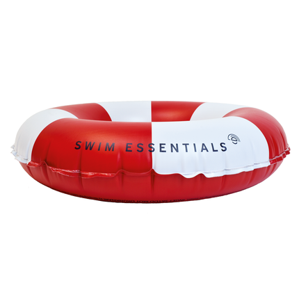 Swim Essentials Bandeau de natation rouge/blanc 55cm