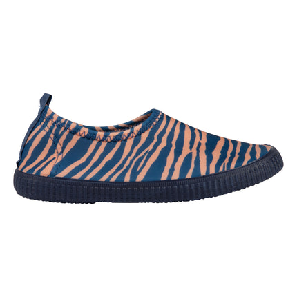 Swim Essentials Waterschoentjes Zebra Lycra Blauw