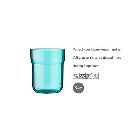 Mepal Kinderbeker Mio 250ml Deep Turquoise