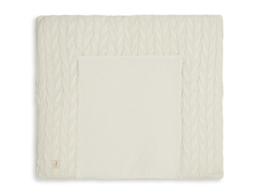 Jollein Aankleedkussenhoes Spring Knit Ivory 75x85cm