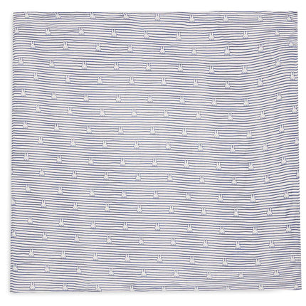 Jollein Hydrofiele Doek Miffy Stripe Navy 115cm 2St