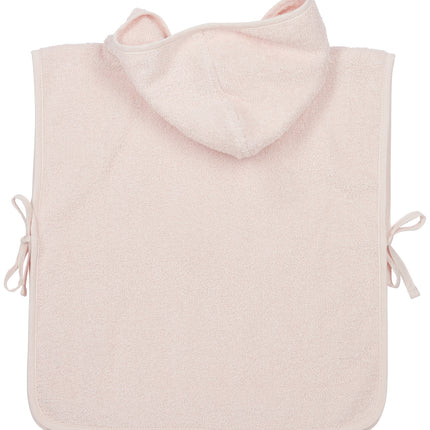 Meyco Badponcho 1-3 Jaar Basic Badstof Soft Pink