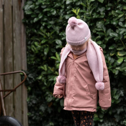 Baby's Only Babysjaal met Pompon Cool Oud Roze One Size