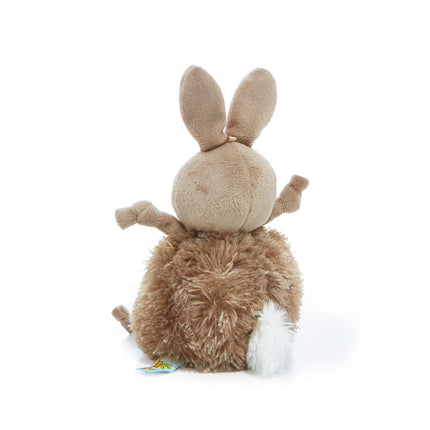 Bunnies By The Bay Knuffel Roly Poly Konijn Bruin 13cm