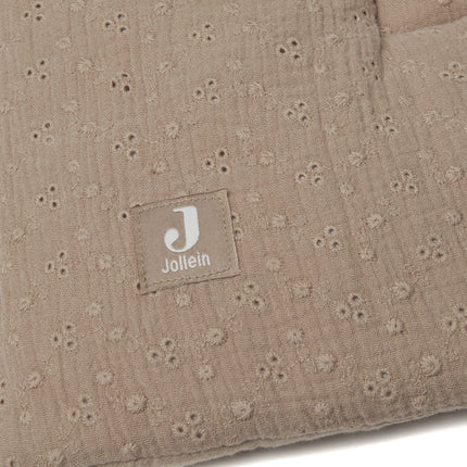 Jollein Boxkleed Embroidery Biscuit 75x95cm