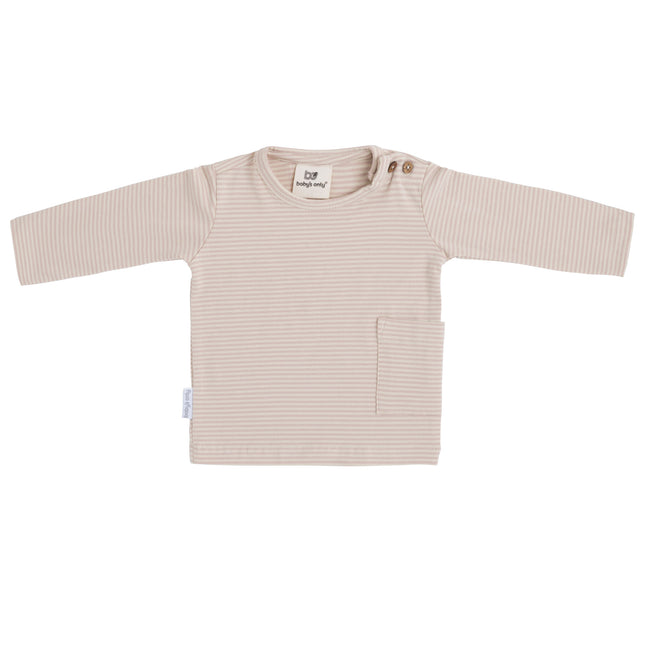 Baby's Only Baby Shirt Stripe Oud Roze