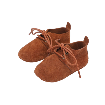 Baby Dutch Baby Schoentjes Nova Camel Suede