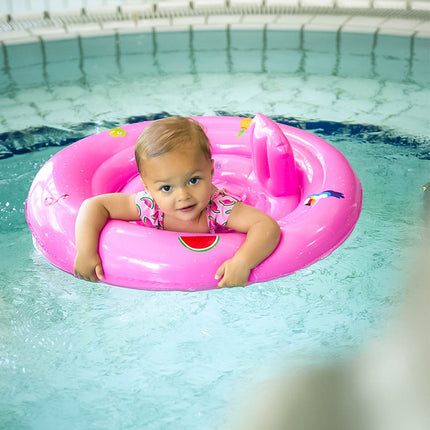 Swim Essentials Bandeau de natation pour bébé rose 69cm