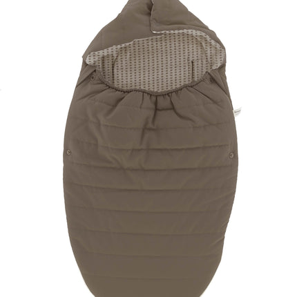 Snoozebaby Voetenzak Organic Maxi Cosi Warm Brown 80cm