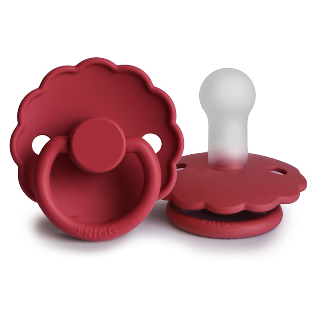 Frigg Speen Maat 1 Daisy Scarlet Silicone