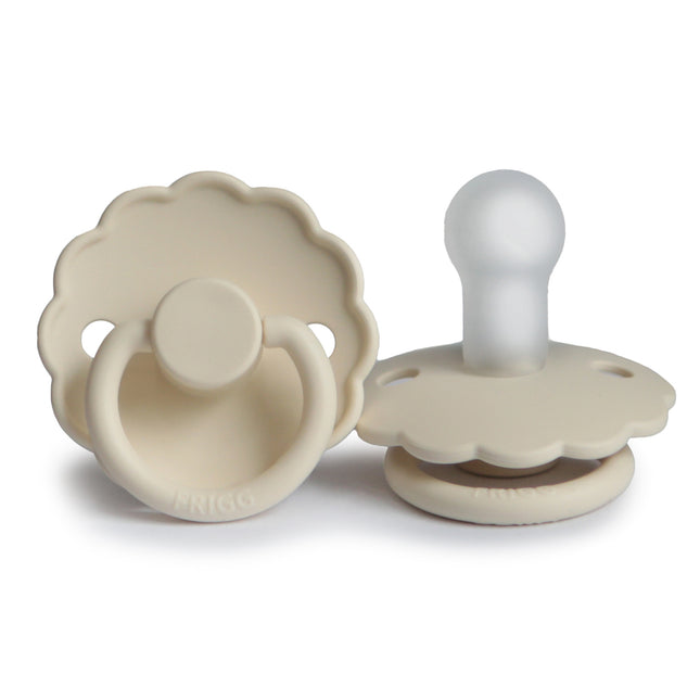 Frigg Speen Maat 1 Daisy Cream Silicone