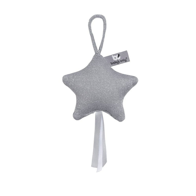 Baby's Only Hangspeeltje Ster Sparkle Zilvergrijs