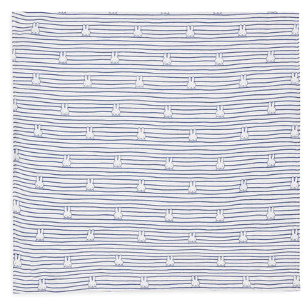 Jollein Hydrofiele Doek Miffy Stripe Navy 70cm 3St